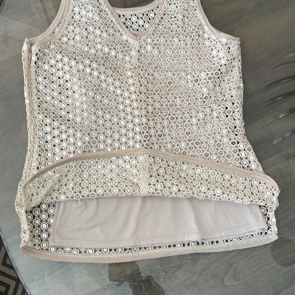 White House Black Market top size small khaki top - Picture 8 of 14